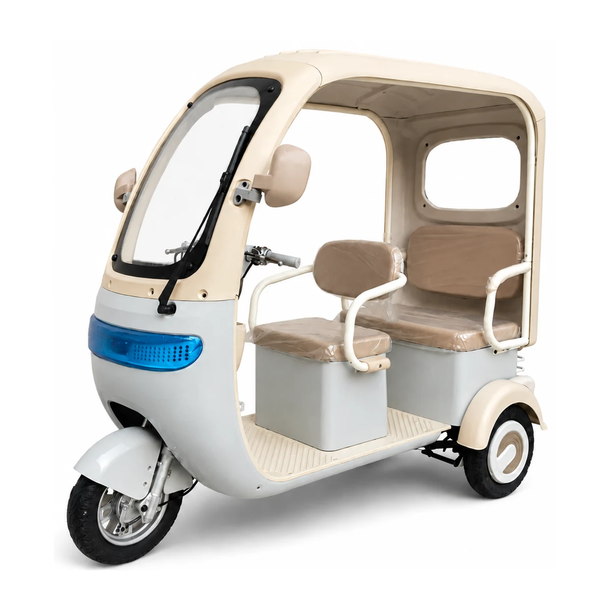 NAVERO CQ Tricycle penumpang semi-kanopi