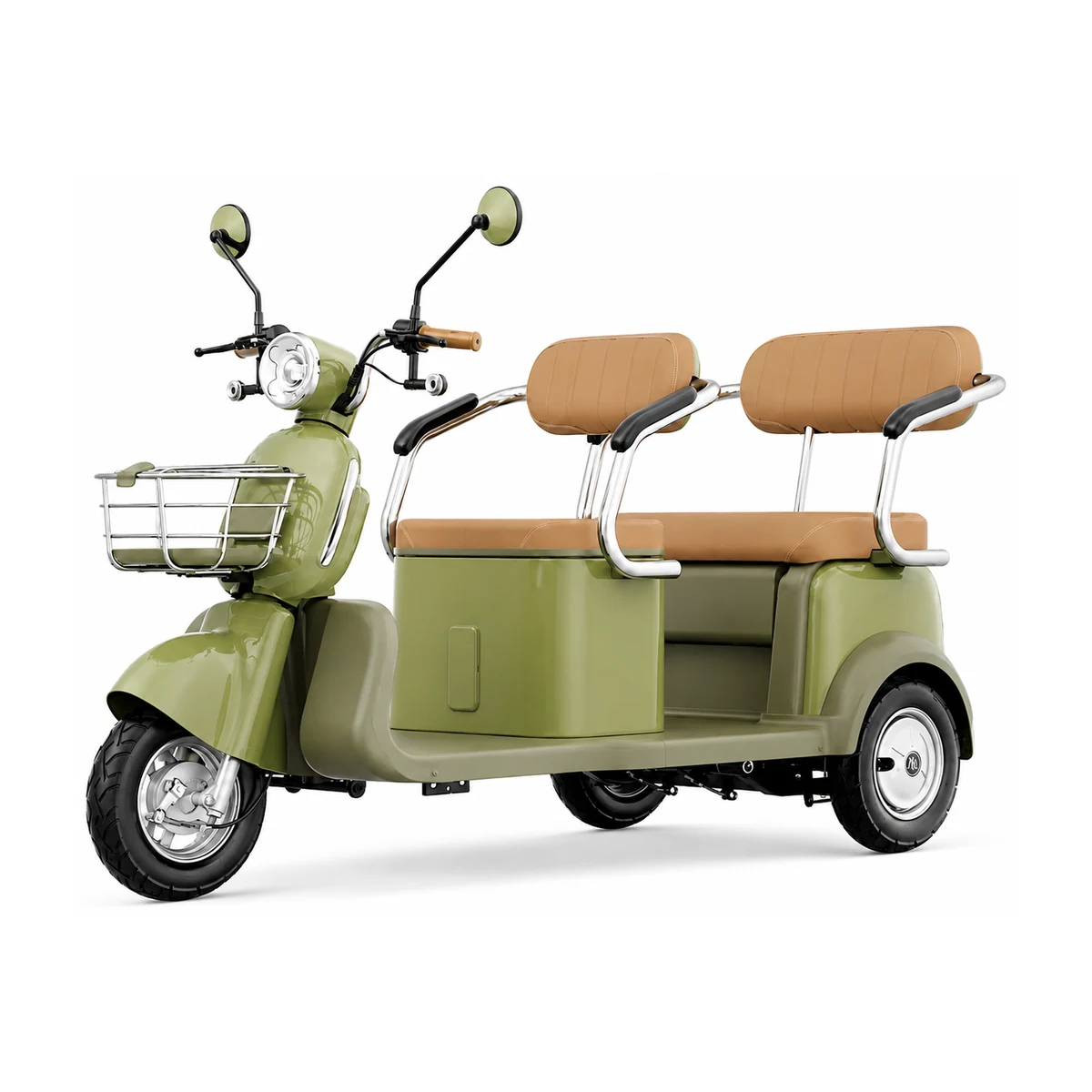 NAVERO XY Tricycle penumpang besar dua baris
